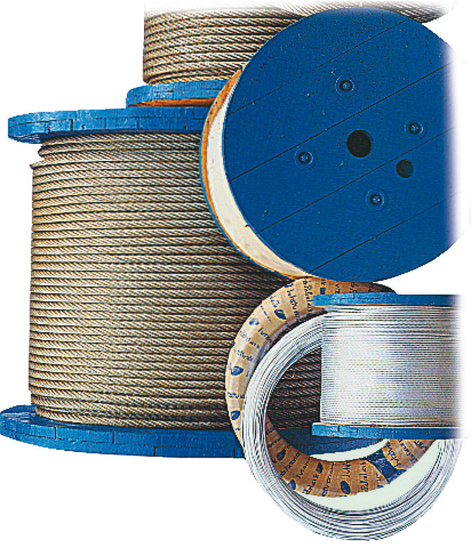 Wire rope AISI 316 49-wire 4 mm (pack of 100) - foto originale Osculati Srl