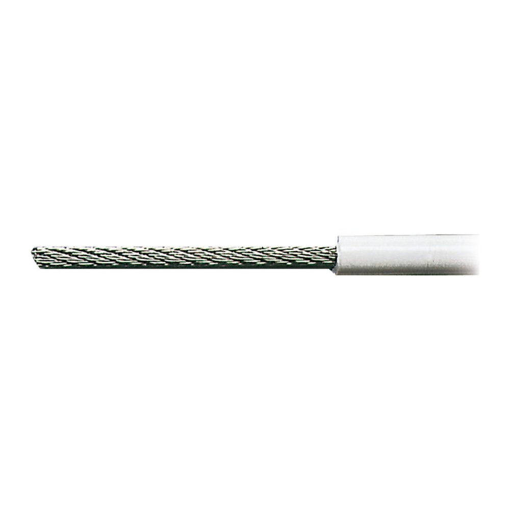 Wire rope AISI 316 49-wire PVC-coated 3 x 6 mm (pack of 100) - foto originale Osculati Srl