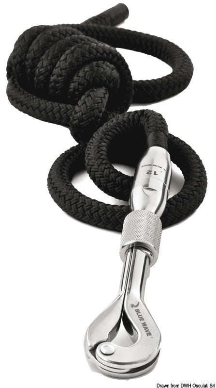 Threaded terminal for textile Ø 4 mm - foto originale Osculati Srl
