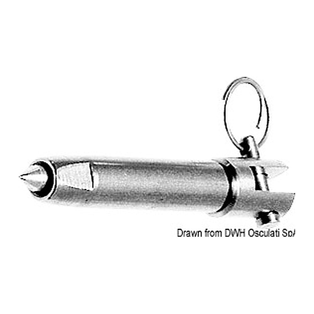 Fork terminal AISI 316 for Parafil cable Ø 9 mm - foto originale Osculati Srl