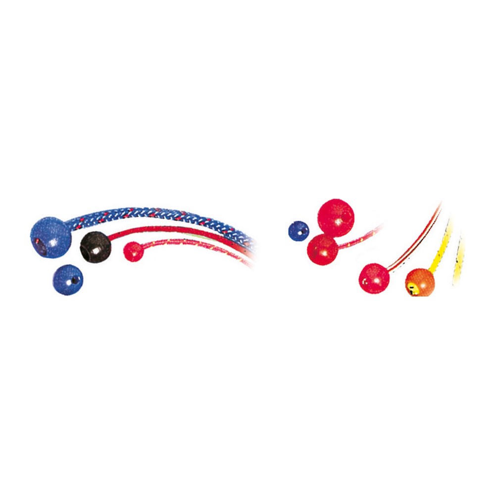 Nylon ball stopper for rope Ø 8 mm yellow (pack of 10) - foto originale Osculati Srl