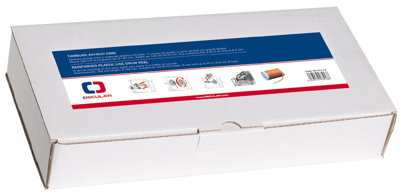 Plastic line drum reel - foto originale Osculati Srl