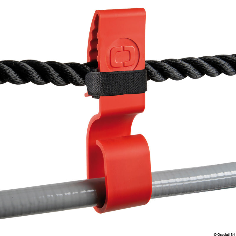Cable hook for Ø 14-30 mm ropes - foto originale Osculati Srl