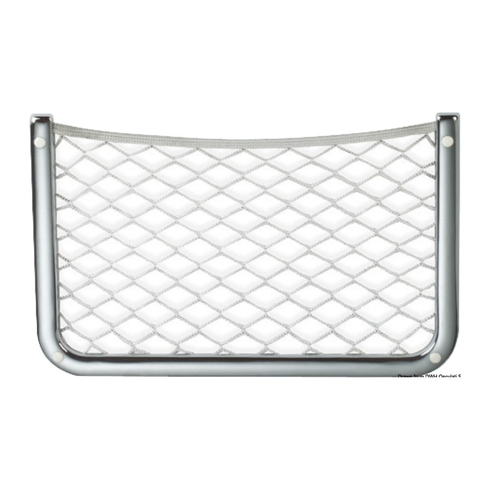 Framed storage net 345 x 220 mm - foto originale Osculati Srl