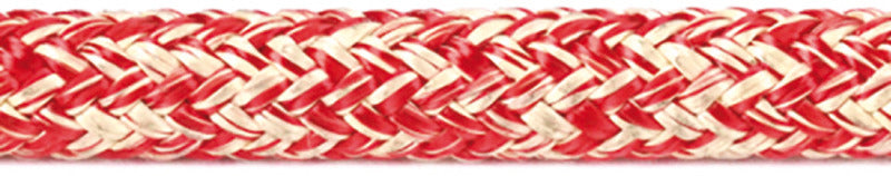 Kevlar and polyester double braid yellow-gray 12mm (pack of 100) - foto originale Osculati Srl