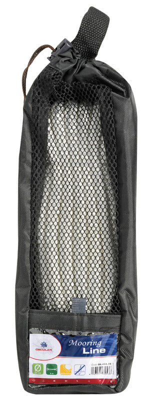 Spliced mooring line black 14 mm x 9 m - foto originale Osculati Srl