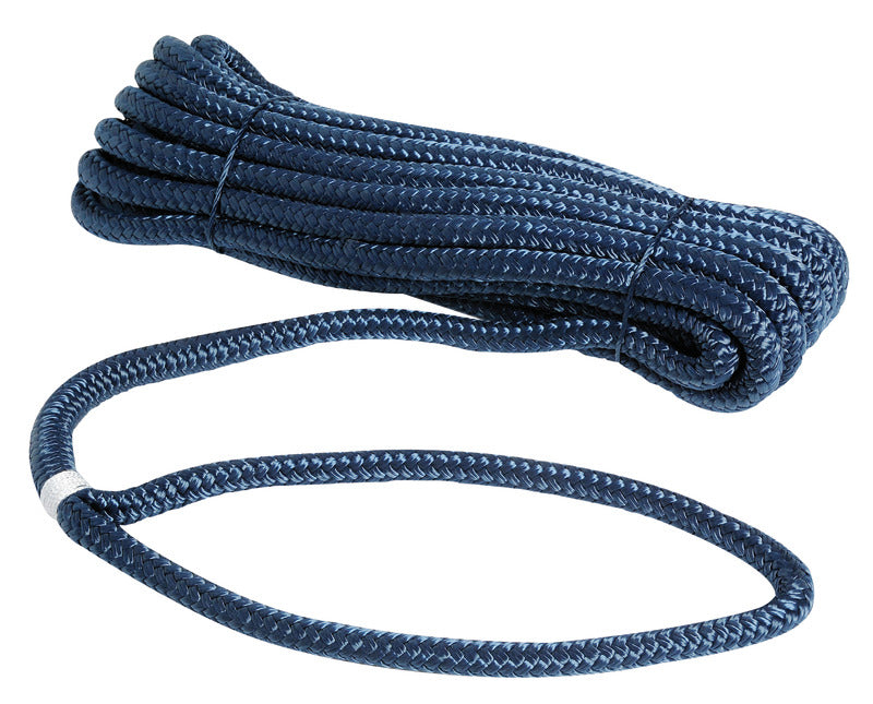 Mooring line with eye navy blue 14 mm x 9 m - foto originale Osculati Srl