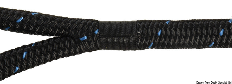 MARLOW Blue Ocean 14 mm - 9 m black - foto originale Osculati Srl