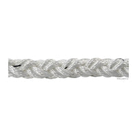 Square Line braid white 16 mm (pack of 100)