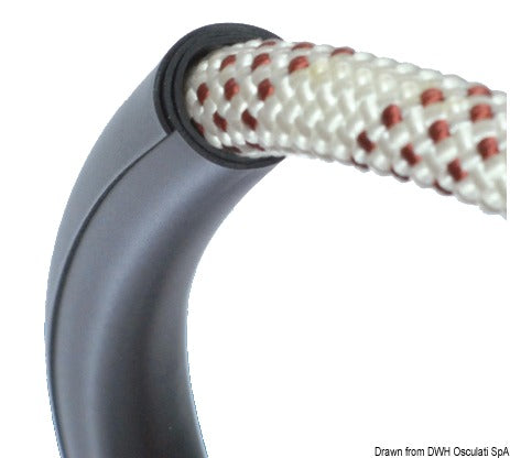 Waterline Design Spiroll rope saver 16/25 mm black - foto originale Osculati Srl