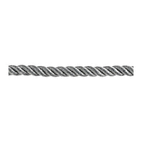 Cabo de 3 cordones gris 14 mm (rollo de 100 m)
