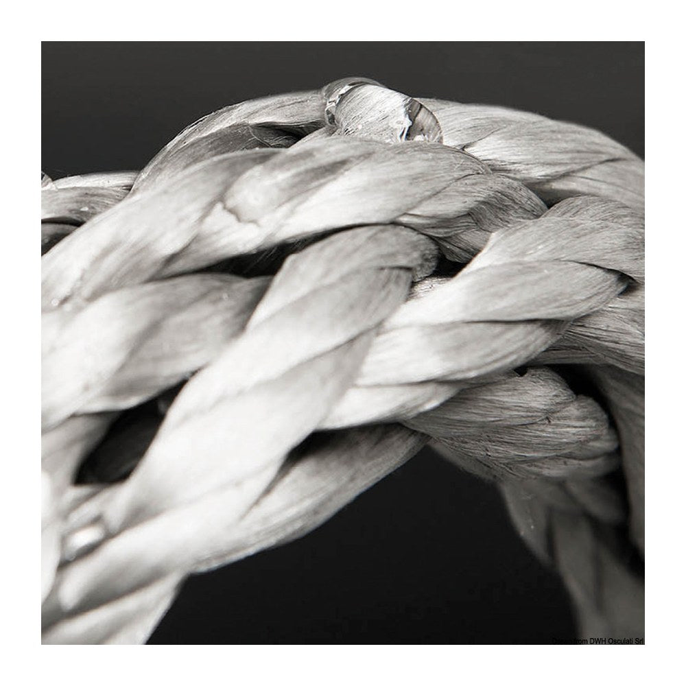 Uncovered Oblix braid grey 5 mm (pack of 100) - foto originale Osculati Srl
