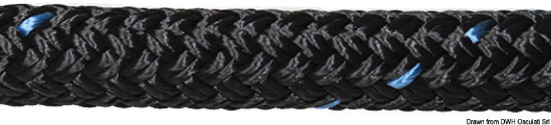 MARLOW Blue Ocean 14 mm - 9 m black - foto originale Osculati Srl