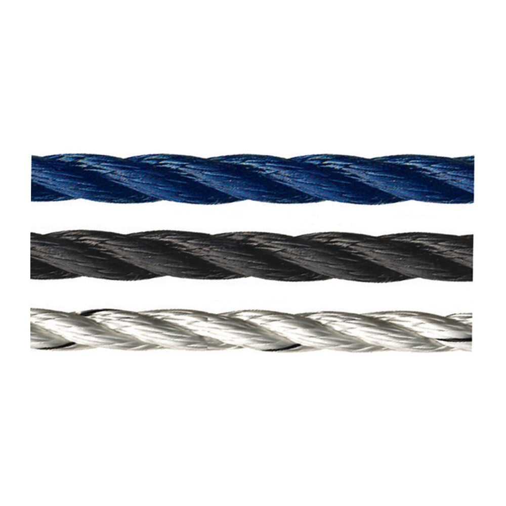 Marlow mooring line 3-ply white 14 mm (pack of 100) - foto originale Osculati Srl