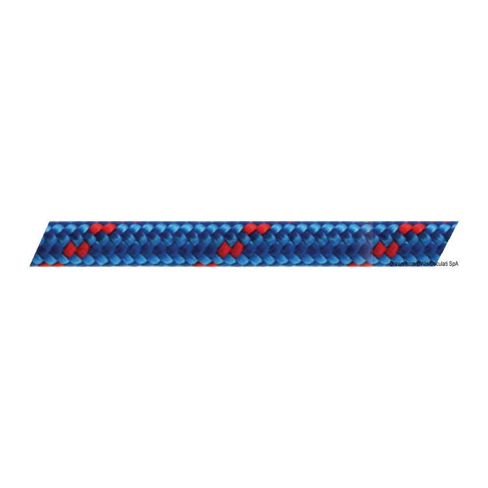 Double braid green Ø 4 mm - foto originale Osculati Srl