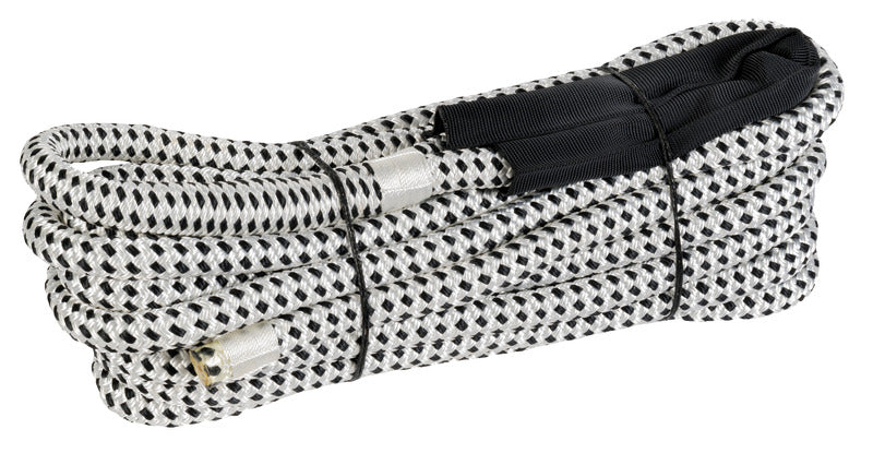 Spliced Dock Line black/white rope eye with black sleeve 16mm x 11m - foto originale Osculati Srl