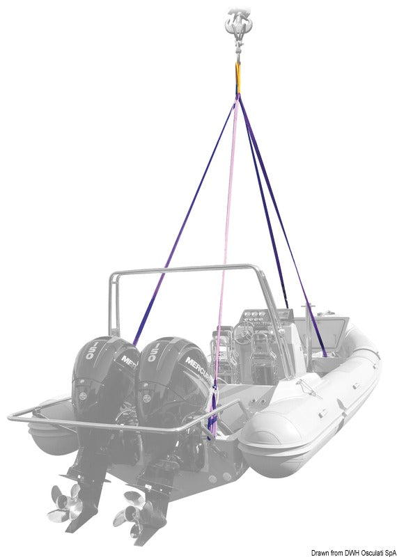 4-arm lifting system 390-440 - foto originale Osculati Srl