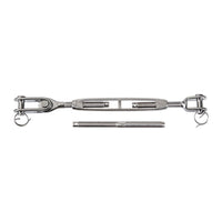 Spannschloss m. offener Form 5/8" f. Seil 8 mm