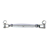 Turnbuckle w. two fixed jaws AISI 316 16 mm