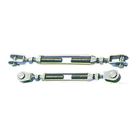 Esticador c/ duas forquilhas fixas AISI 316 10 mm