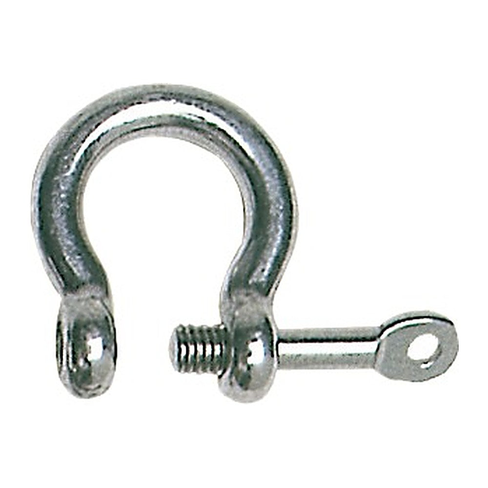 Bow schackle with captive pin AISI 316 8 mm (pack of 10) - foto originale Osculati Srl