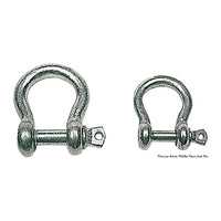 Grillete de lira de acero HDG 12 mm (paquete de 10)