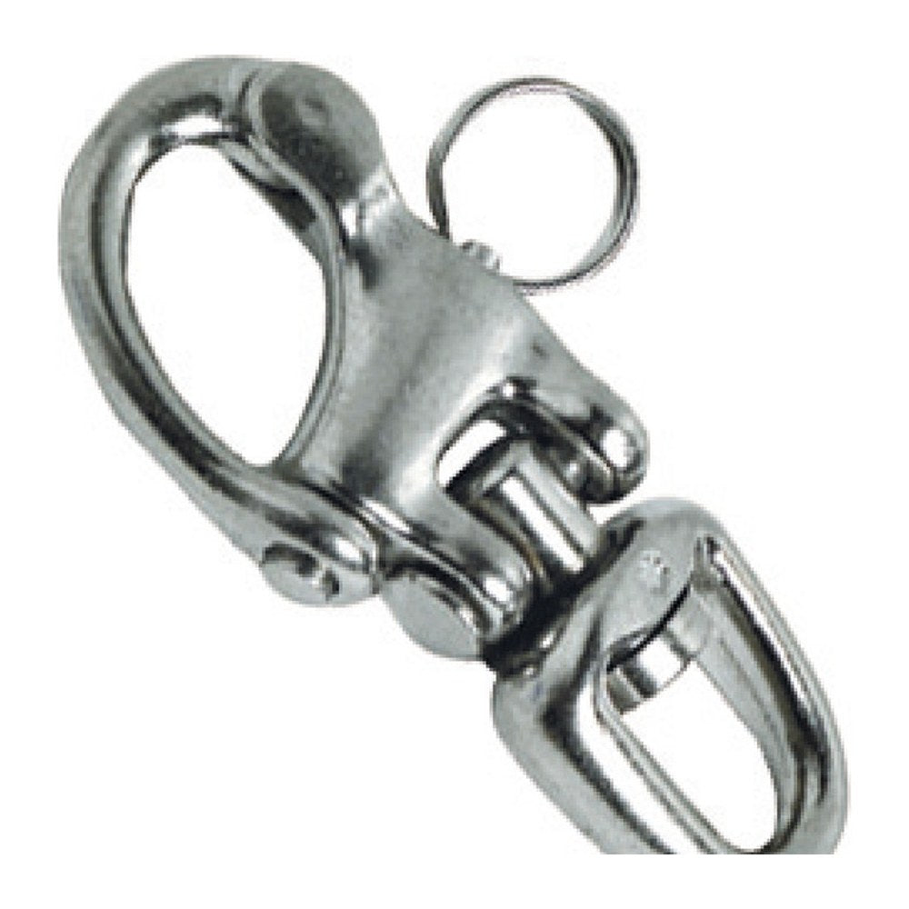 Double-joint snap-shackle for spi AISI 316 105 mm - foto originale Osculati Srl