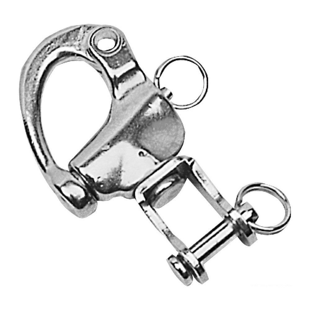 Snap-shackle w/swivel for spinnaker AUSI 316 128mm - foto originale Osculati Srl