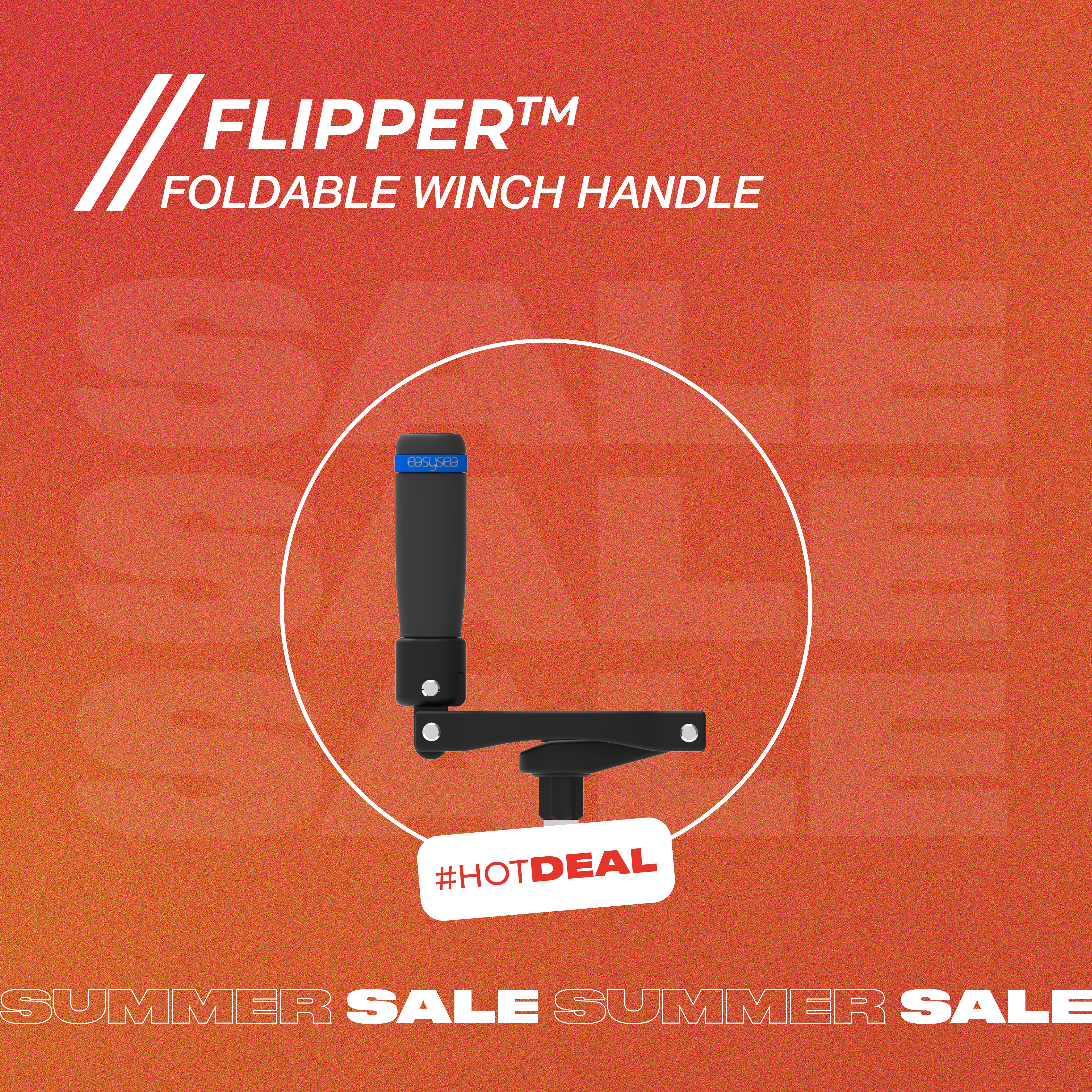 Flipper™ - Foldable Winch Handle