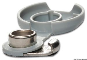 10 plastic caps for Q-SNAP snap fasteners - foto originale Osculati Srl