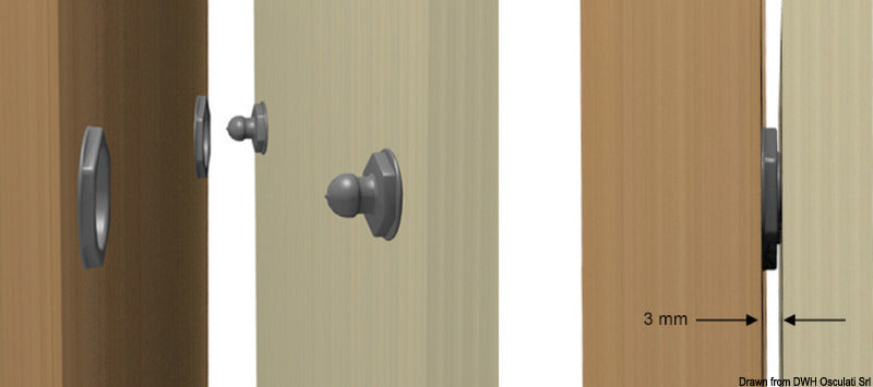 Delahousse S.A. Delahousse Quick Fit-ball pin long/short (pack of 100) - foto originale Osculati Srl