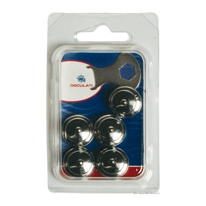 Schaeffertec Loxx female snap fasteners Blister N. 5 - foto originale Osculati Srl