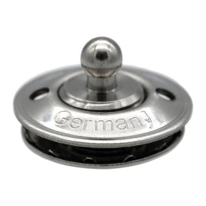 Schaeffertec Loxx SS male snap fastener w/knurled ring (pack of 100) - foto originale Osculati Srl