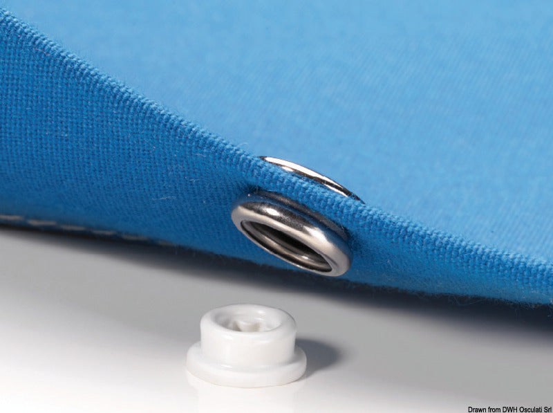 CAF-COMPO universal screw stud short thread white - foto originale Osculati Srl