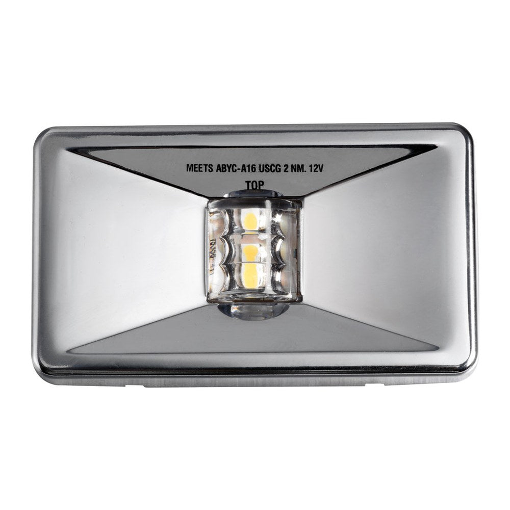 Mouse Stern navigation light SS rectangular - foto originale Osculati Srl