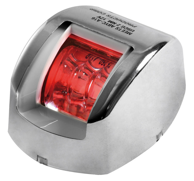 Mouse navigation light red SS body - foto originale Osculati Srl