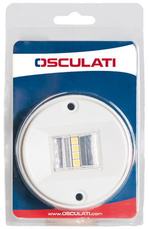 Evoled navigation light, 135° stern white ABS - foto originale Osculati Srl