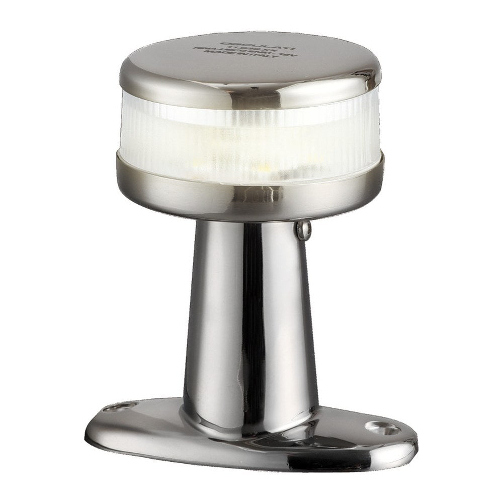 Evoled 360° mooring light chromed ABS body - foto originale Osculati Srl
