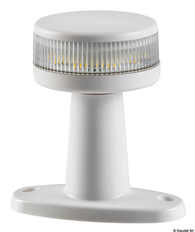 Evoled 360° mooring light white plastic body - foto originale Osculati Srl