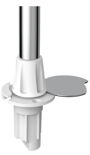 Evoled 360 ° stainless steel boom Flush 100 cm - foto originale Osculati Srl