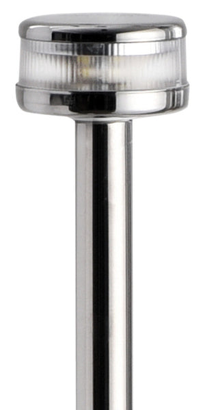 Light pole w/Evoled 360° led light SS 100 cm - foto originale Osculati Srl