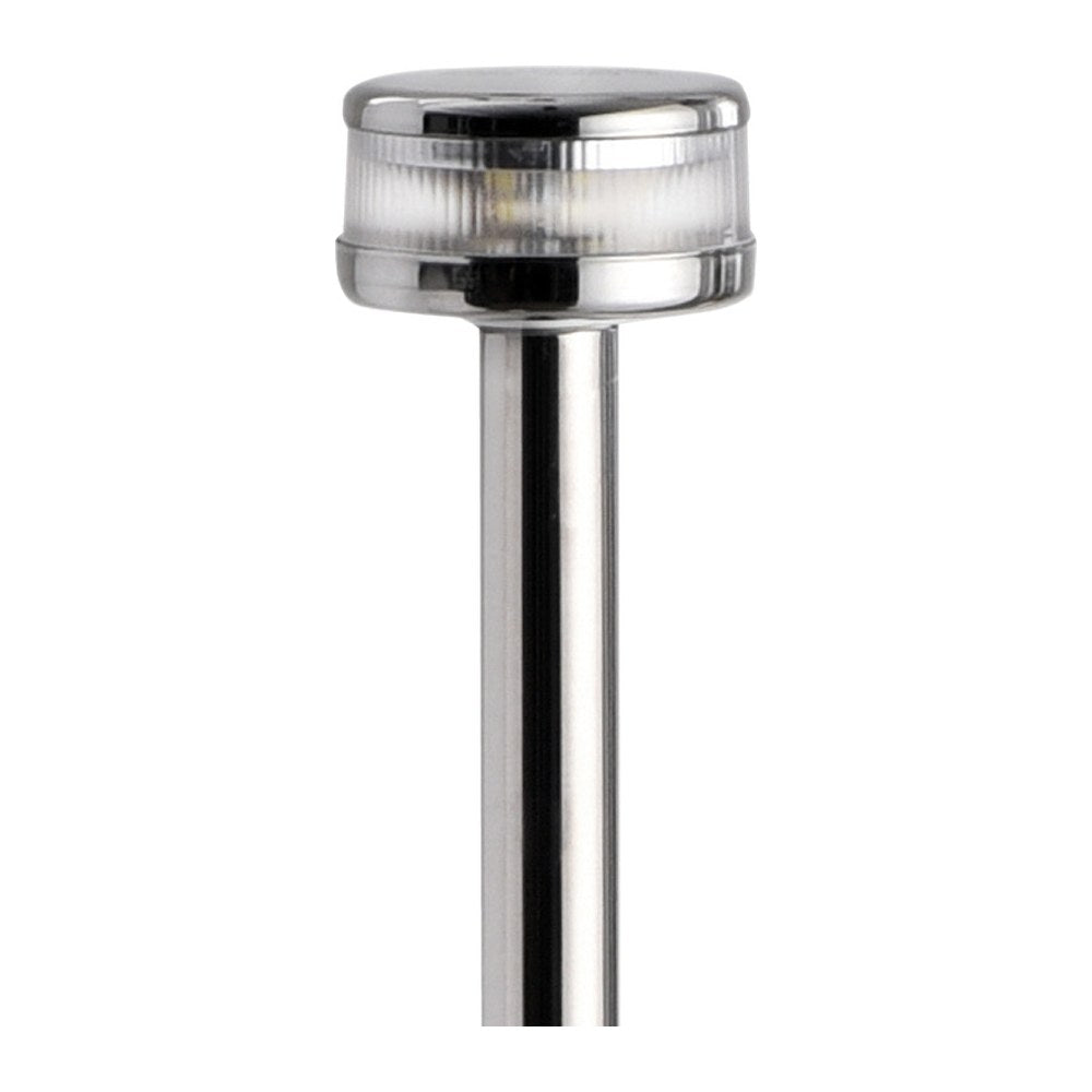 Light pole w/Evoled 360° led light SS 100 cm - foto originale Osculati Srl