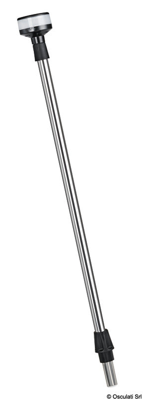 Light w/SS telescopic pole - foto originale Osculati Srl