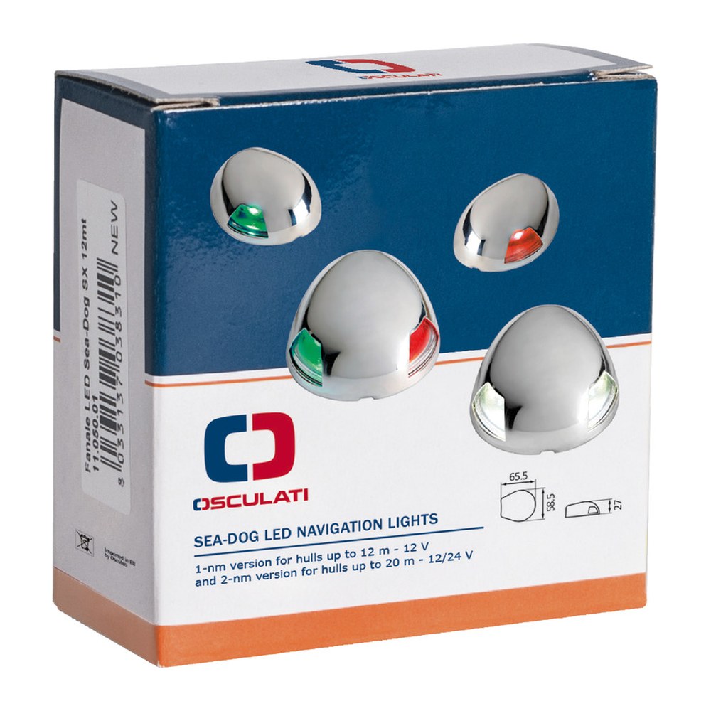 Sea-Dog led navigation light 112.5° right 12 m - foto originale Osculati Srl