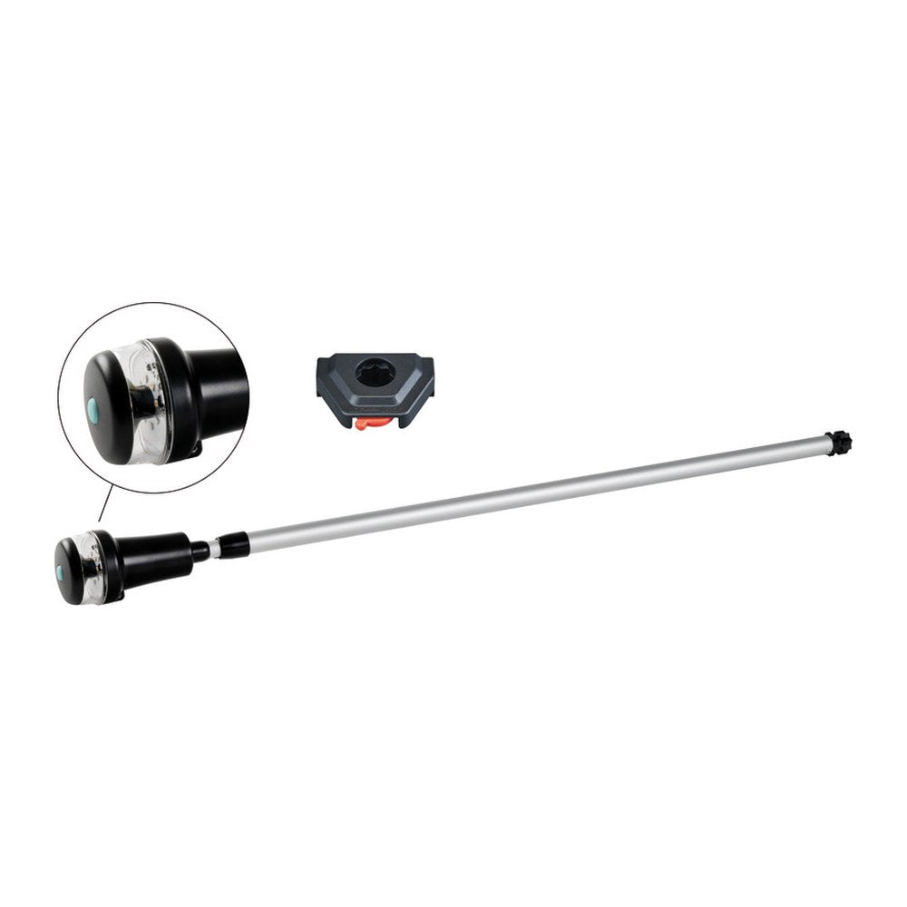 Navigation light 360° white on telescopic pole - foto originale Osculati Srl