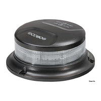 Feu double clignotant LED bleu 12/24 V