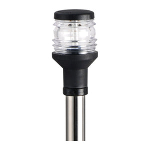 Compact SS light pole 60 cm black light - foto originale Osculati Srl