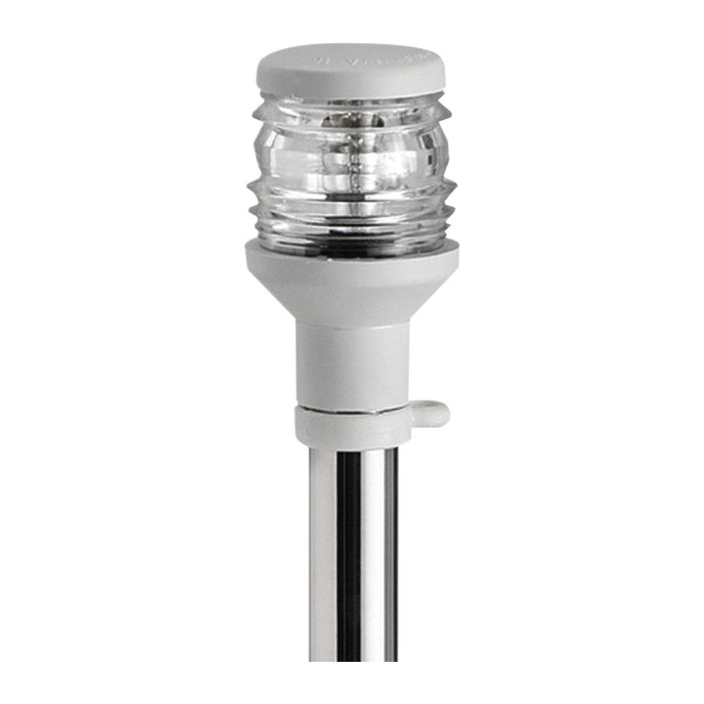 Compact SS light pole 100 cm white light - foto originale Osculati Srl