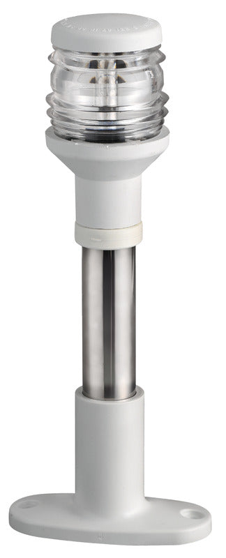 Compact SS light pole 20 cm white light - foto originale Osculati Srl