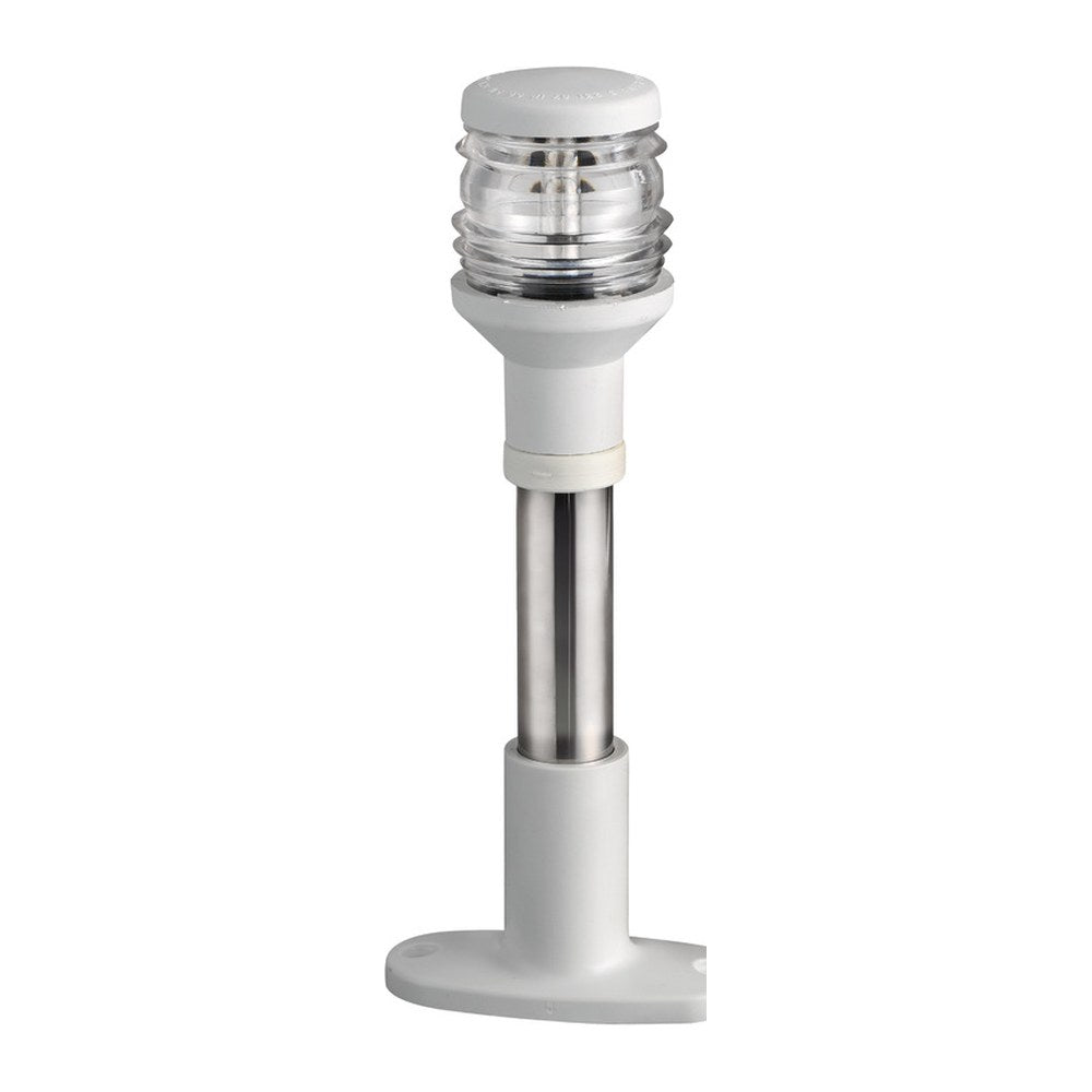 Compact SS light pole 20 cm white light - foto originale Osculati Srl
